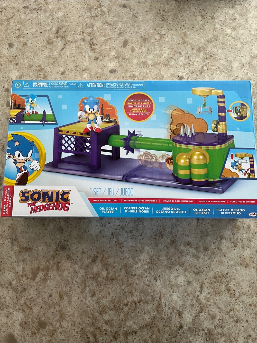 Sonic the Hedgehog- Oil Ocean Playset
